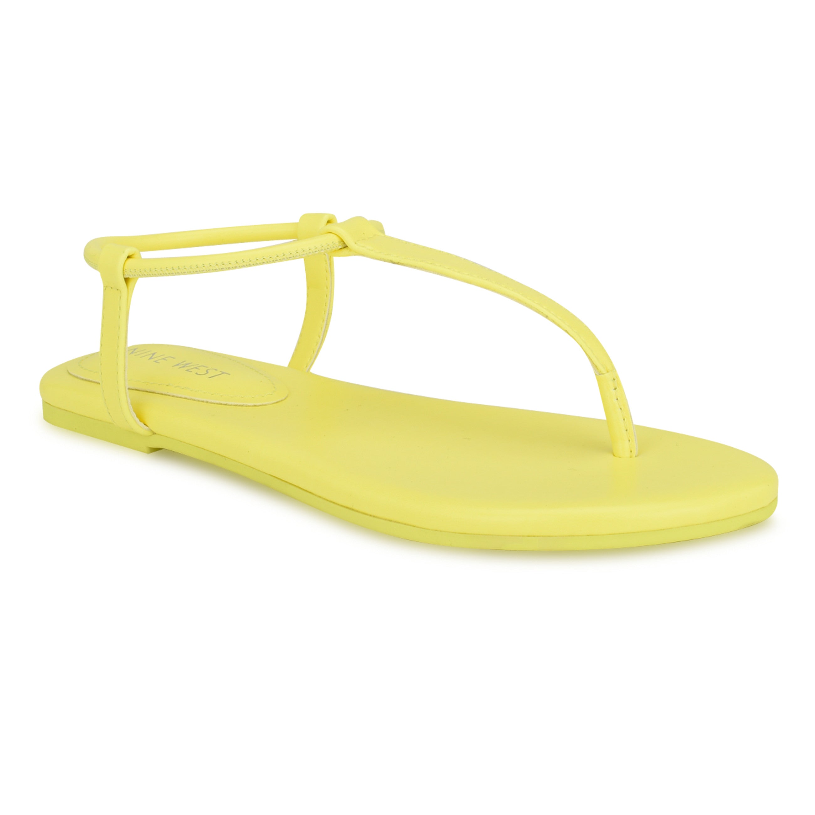 Nine West Women's Bassie3 In Neon Yellow