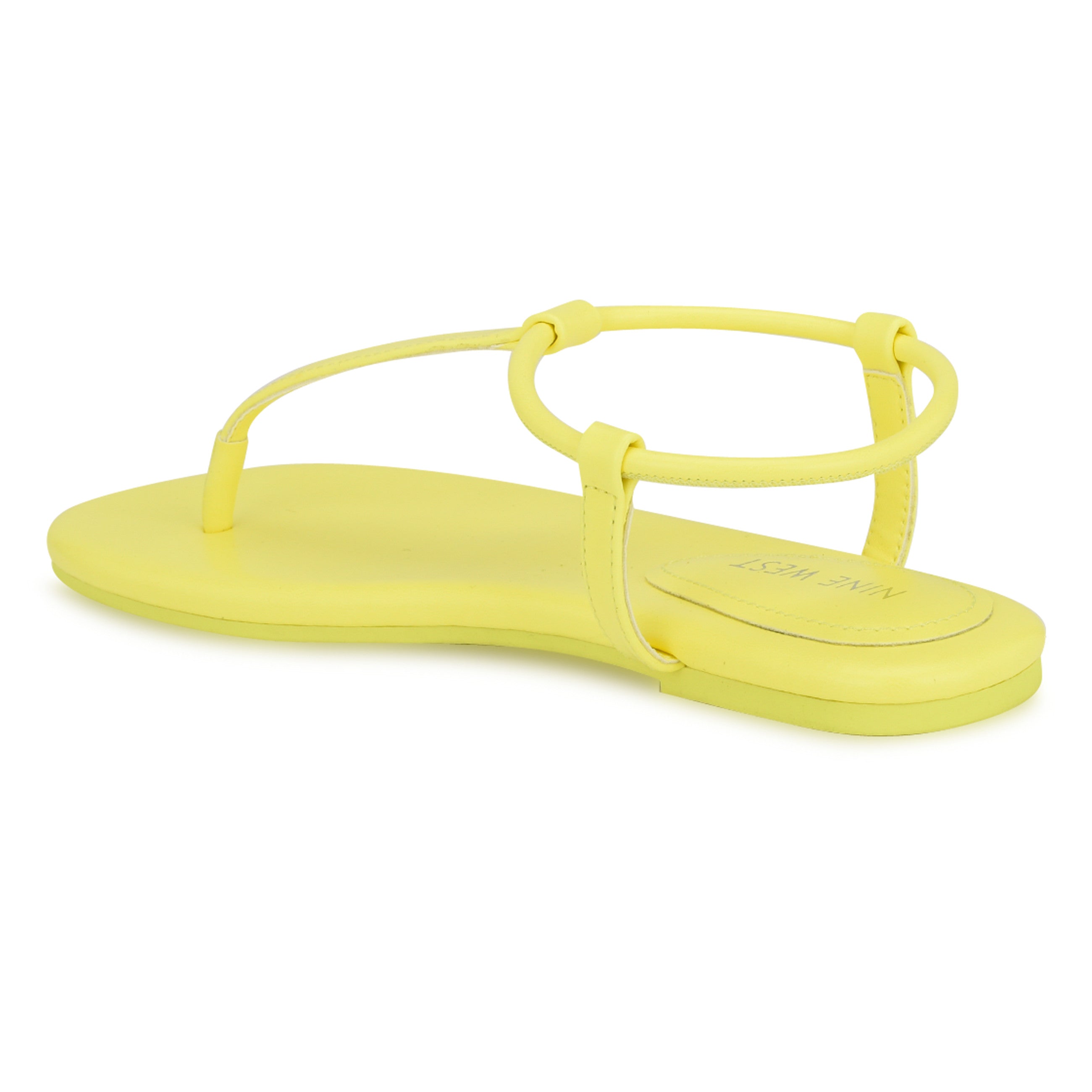 Nine West Women's Bassie3 In Neon Yellow M