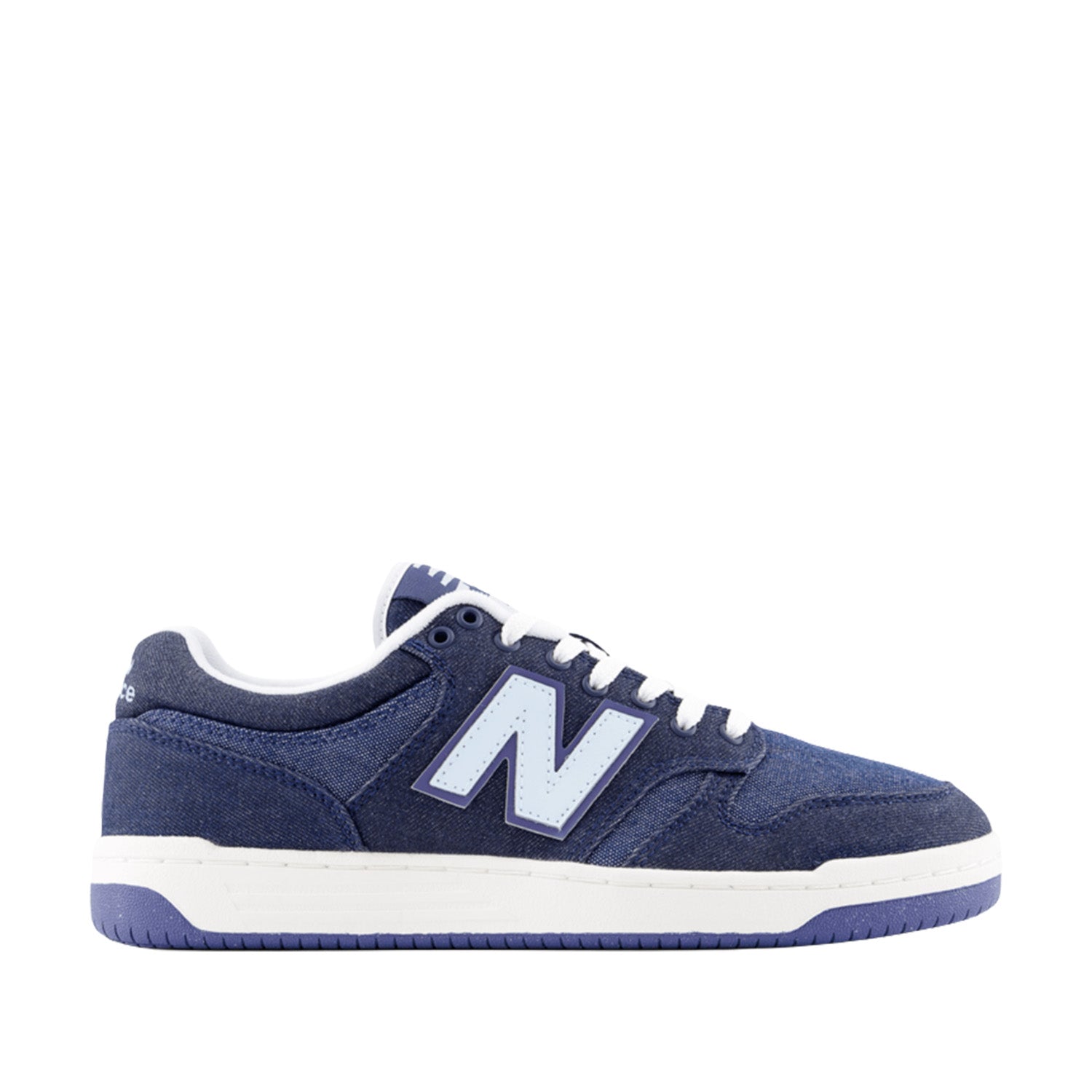 New Balance Men's 480 in Dark Denim with Light Blue