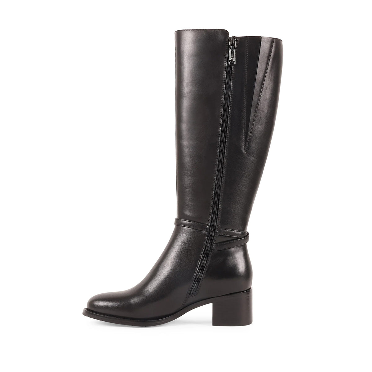 Blondo Women's Hallo in Black Smooth Leather