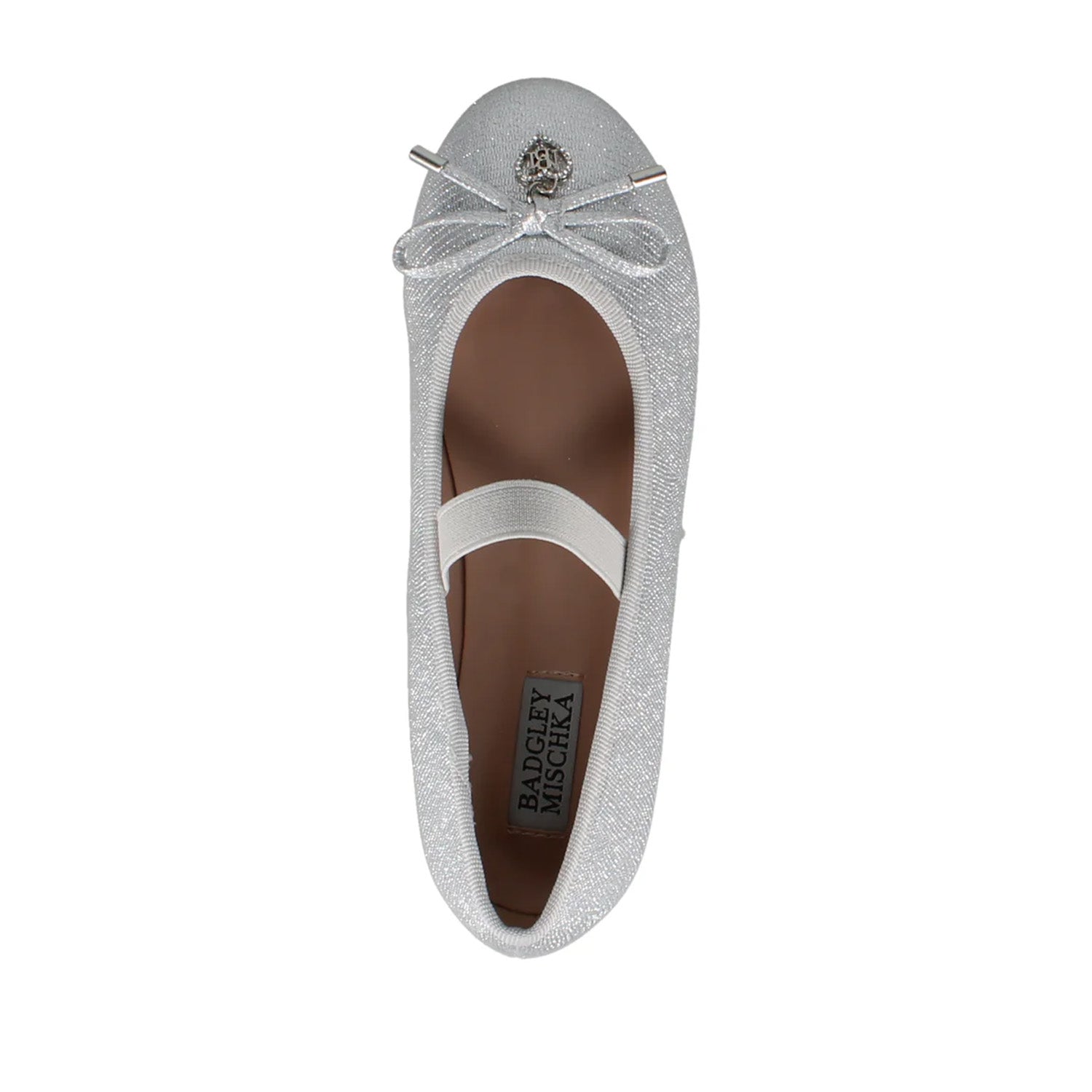 Badgley Mischka Kids' Delilah In Silver
