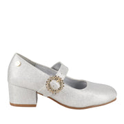 Badgley Mischka Kids' Demi In Silver