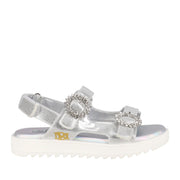 Badgley Mischka Kids' Sadie In Silver