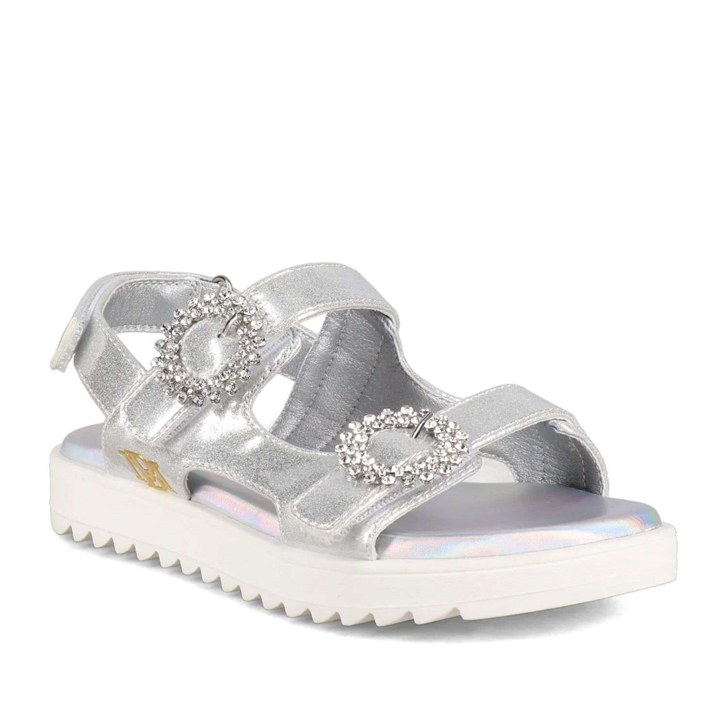 Badgley Mischka Kids' Sadie In Silver