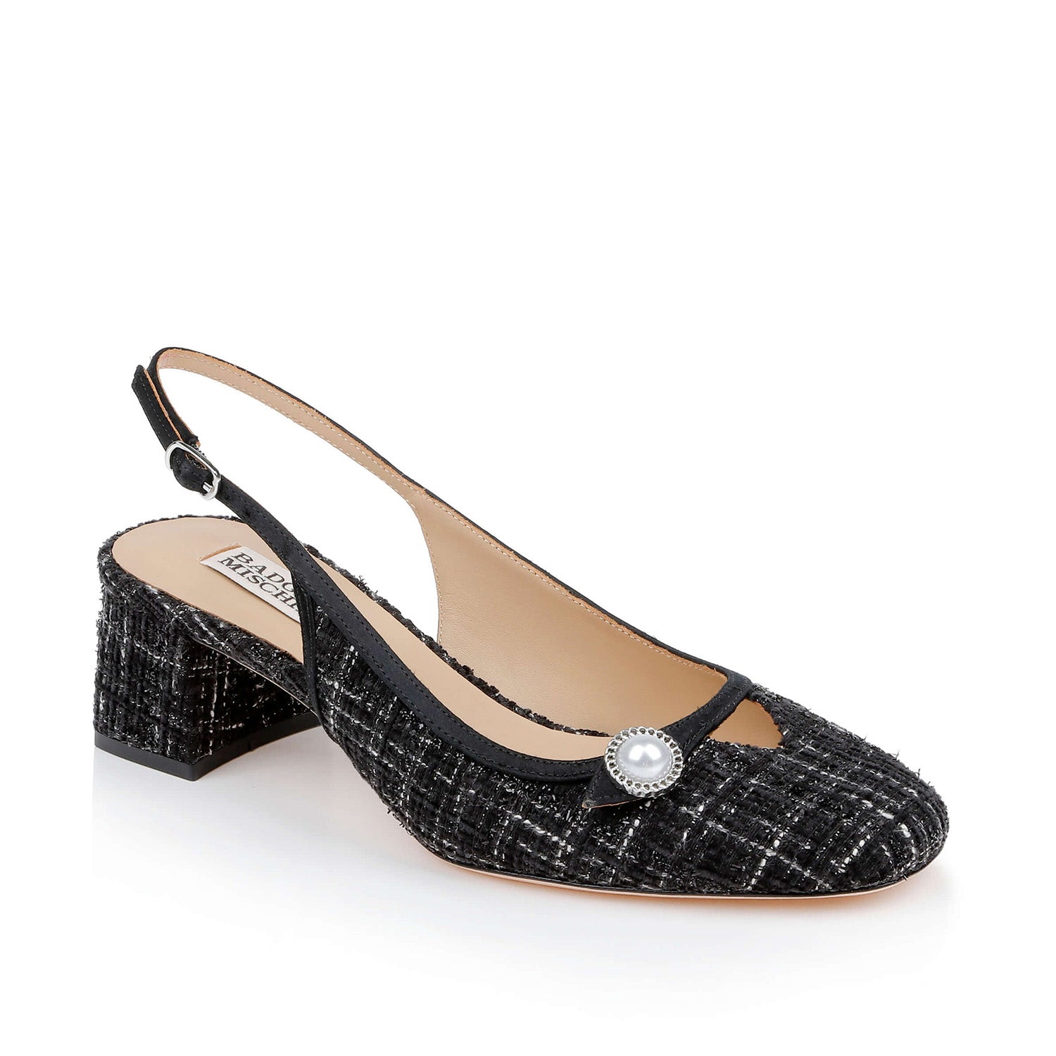 Badgley Mischka Womens Veera in Black Multi