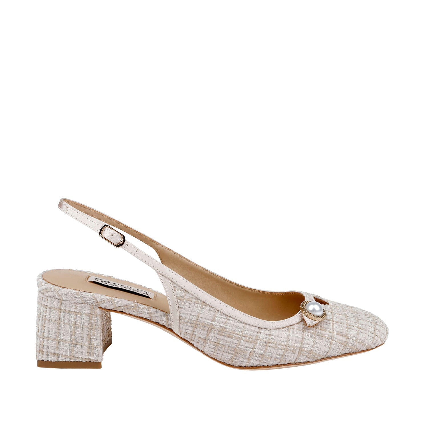 Badgley Mischka Womens Veera in Cream