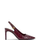 Vince Camuto Women's Brendie Chianti/Glossy Croco M