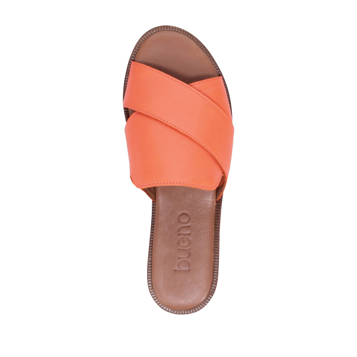 Bueno Women's Henna Slide Sandal in Sunset