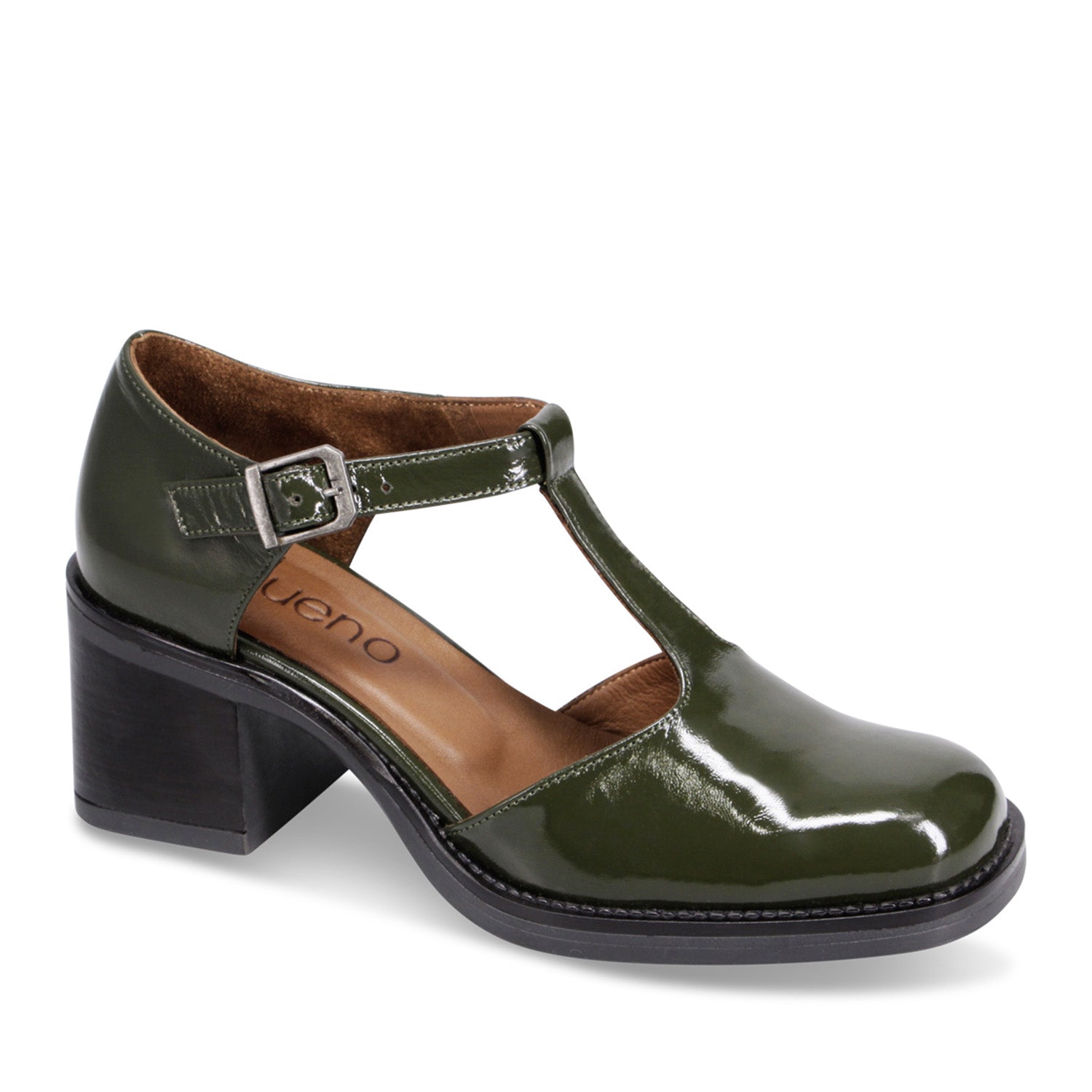 Chaussures Bueno Rory pour femmes, couleur vert foncé