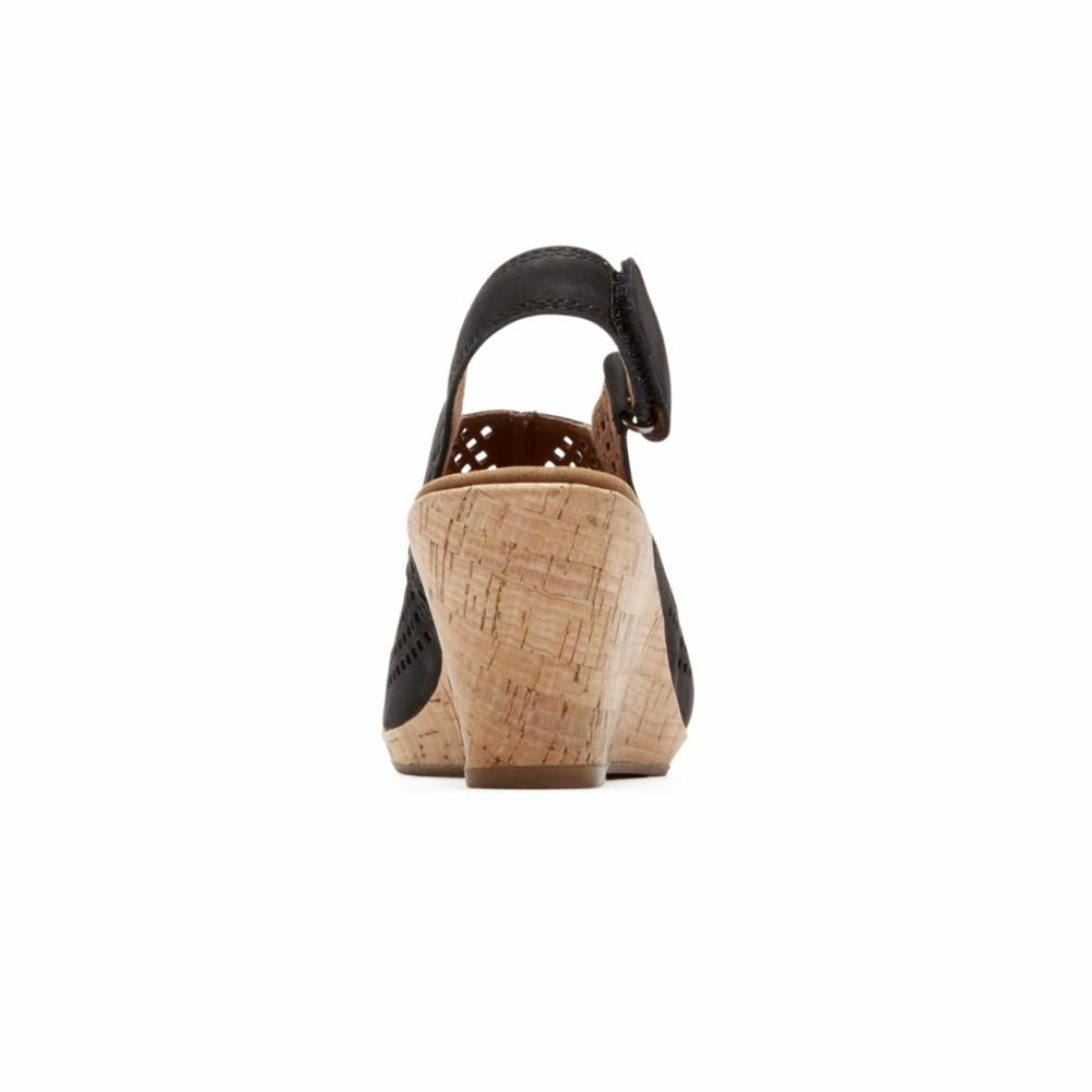 Sac bandoulière Rockport Briah Perf pour femme, noir, taille M