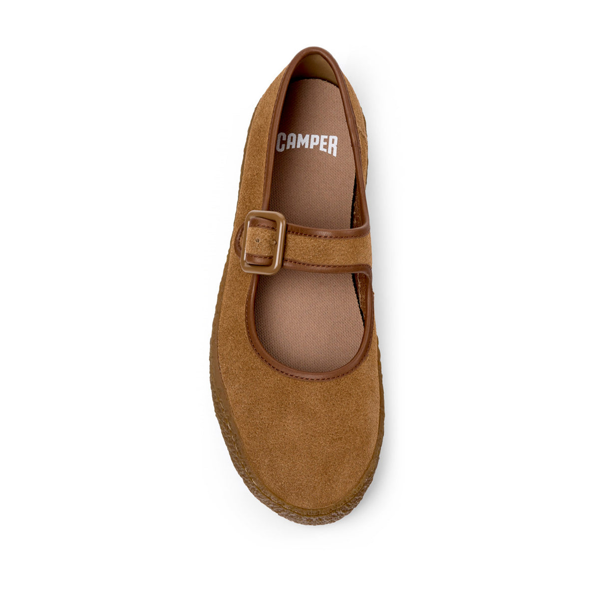 Camper Women's Peu Terreno K201825 in Medium Brown