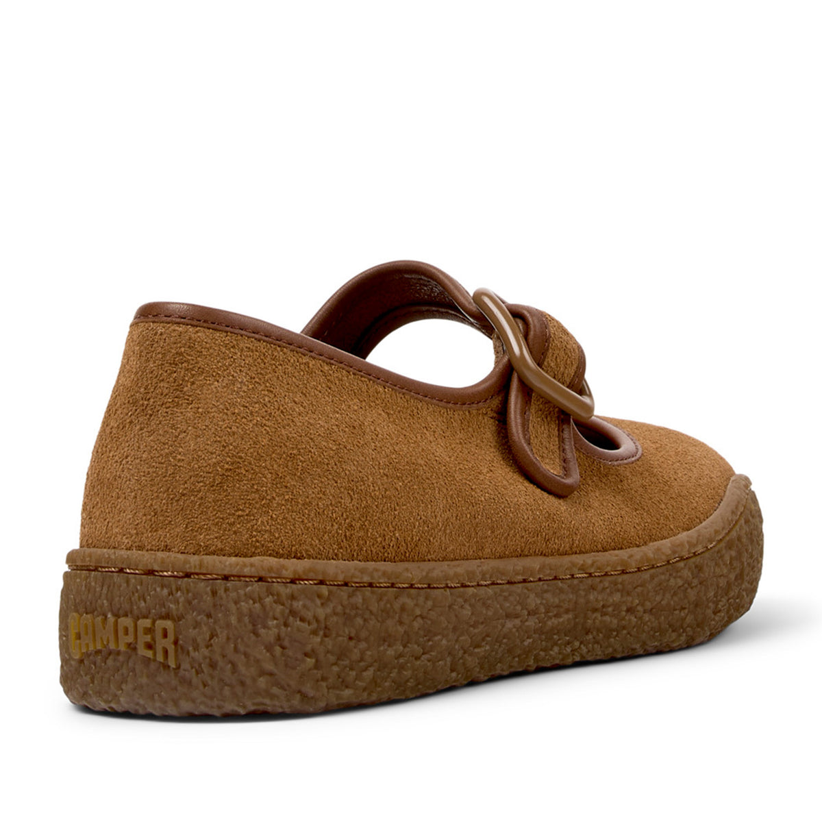 Camper Women's Peu Terreno K201825 in Medium Brown