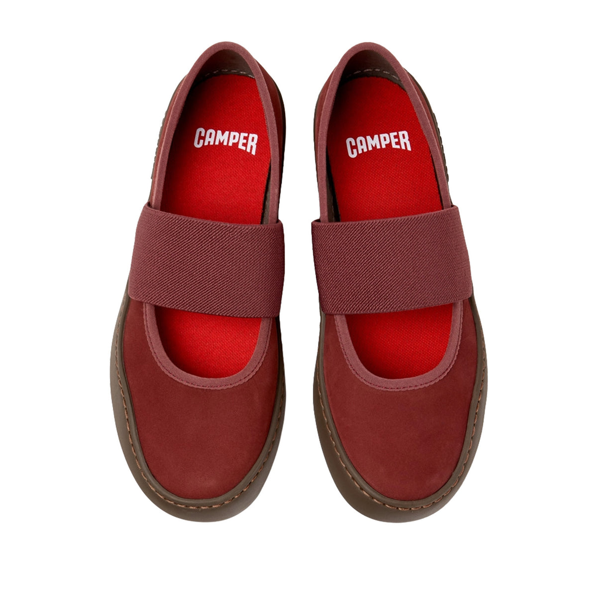 Camper Women's Peu Touring K201838-005 in Burgundy