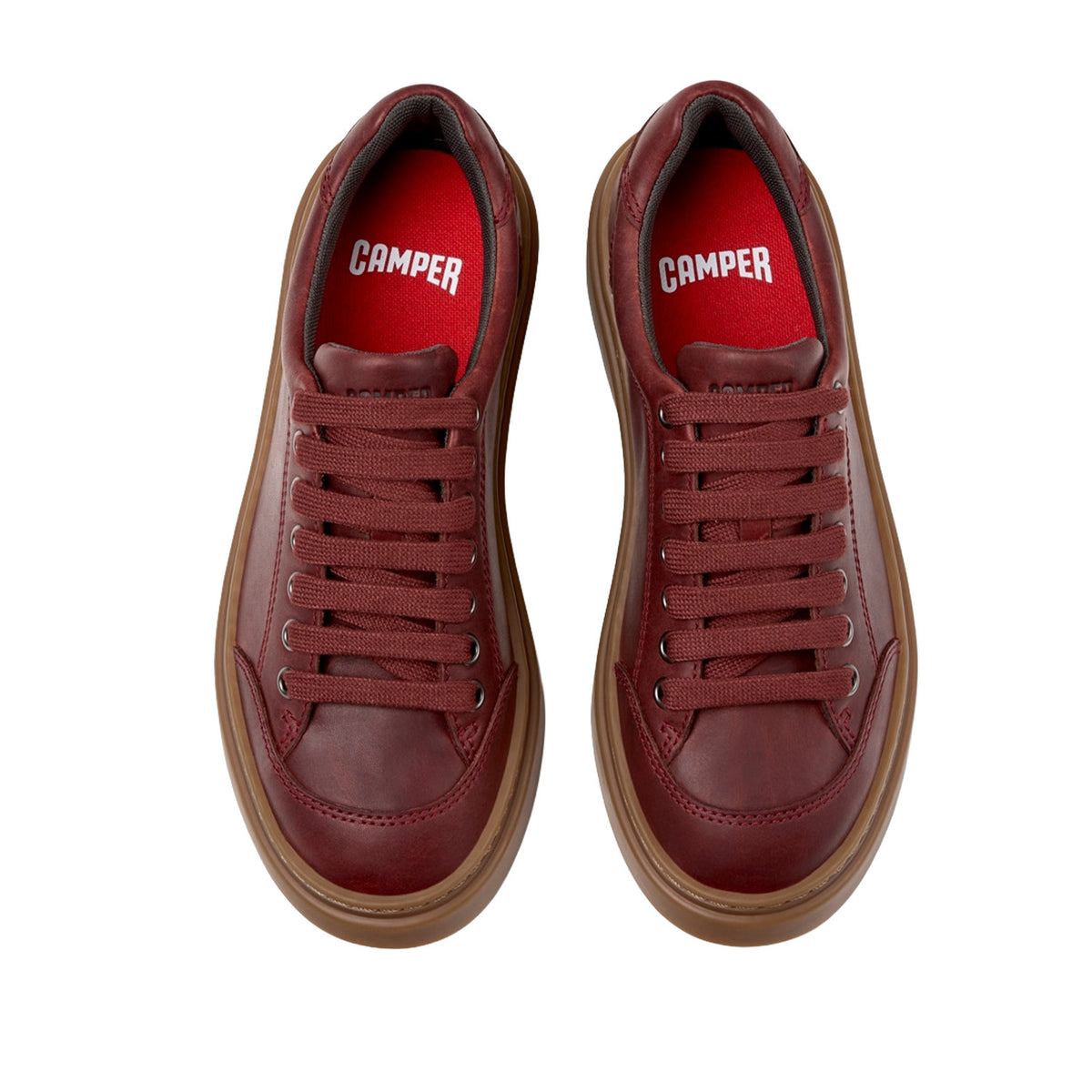 Camper Women's Runner Twentyfive K201907-011 in Burgundy