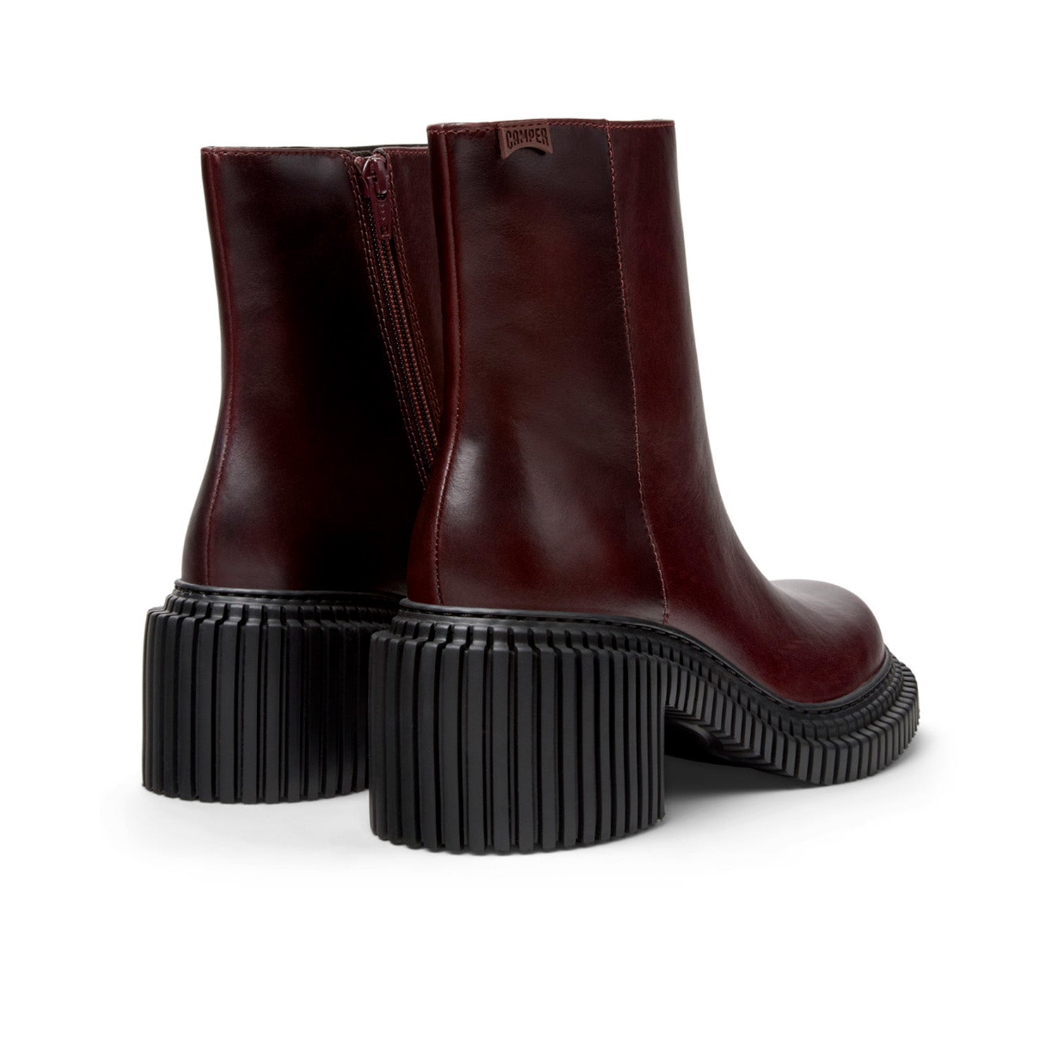 Camper Women's Pix London in Burgundy