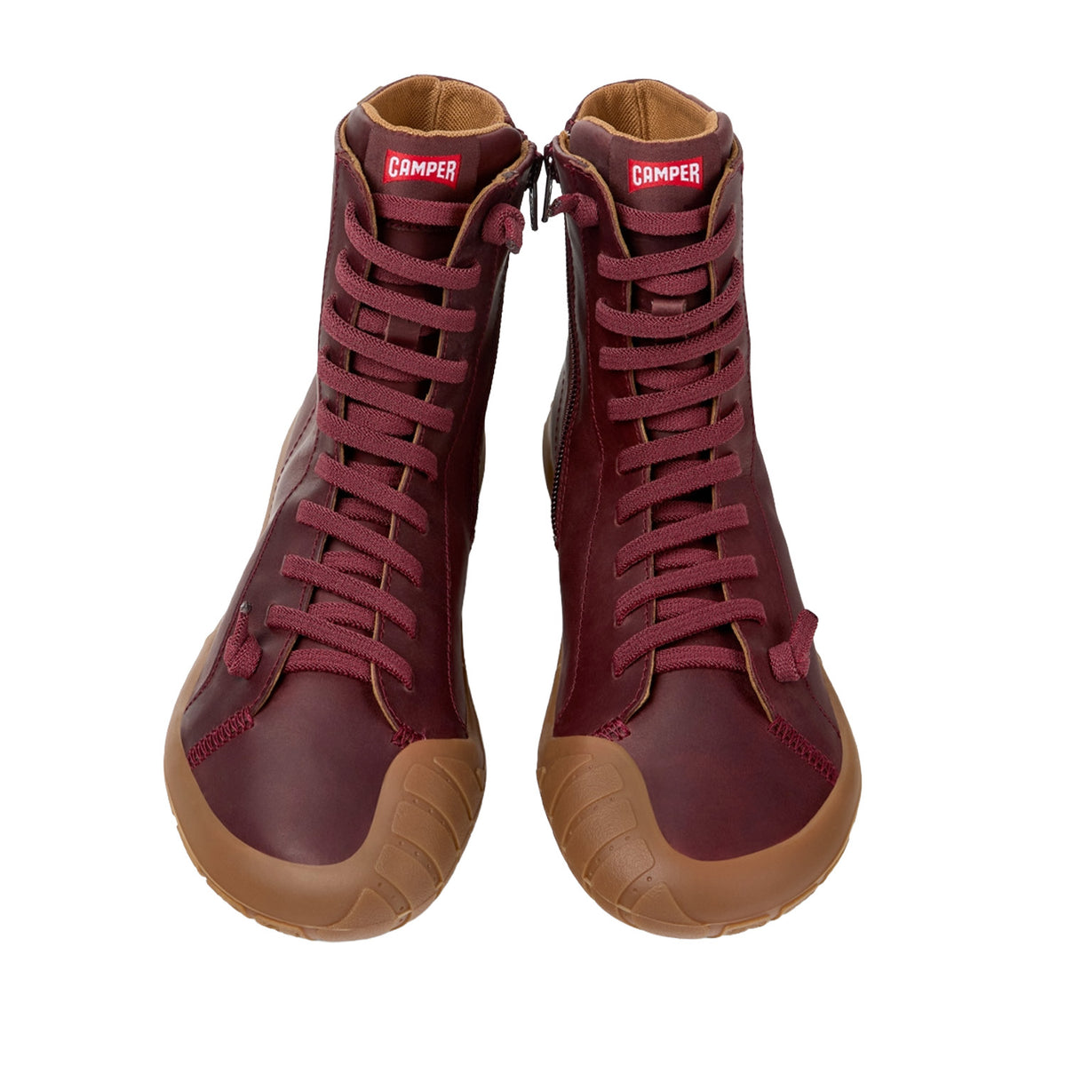 Camper Women's Peu Path+ K400861-004 in Burgundy