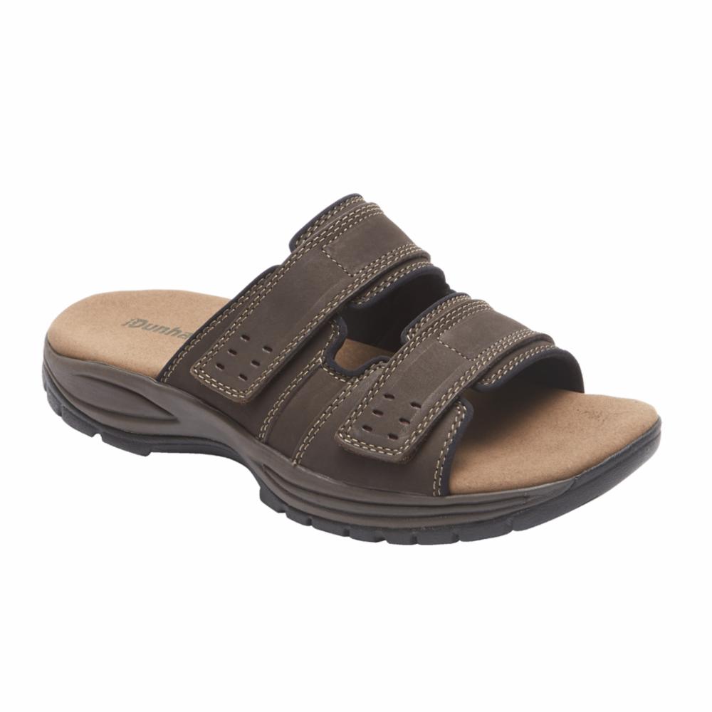 Sandales Dunham pour hommes Newport marron 4E