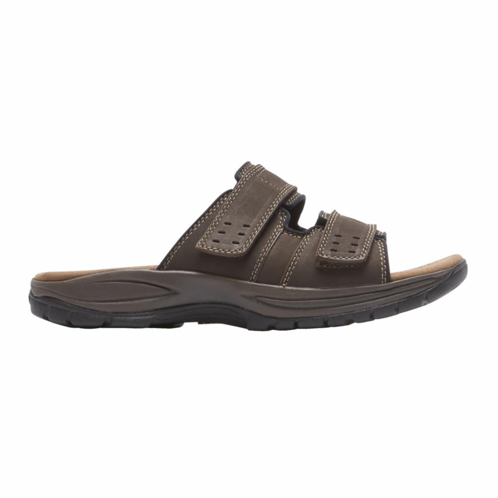 Sandales Dunham pour hommes Newport marron 4E