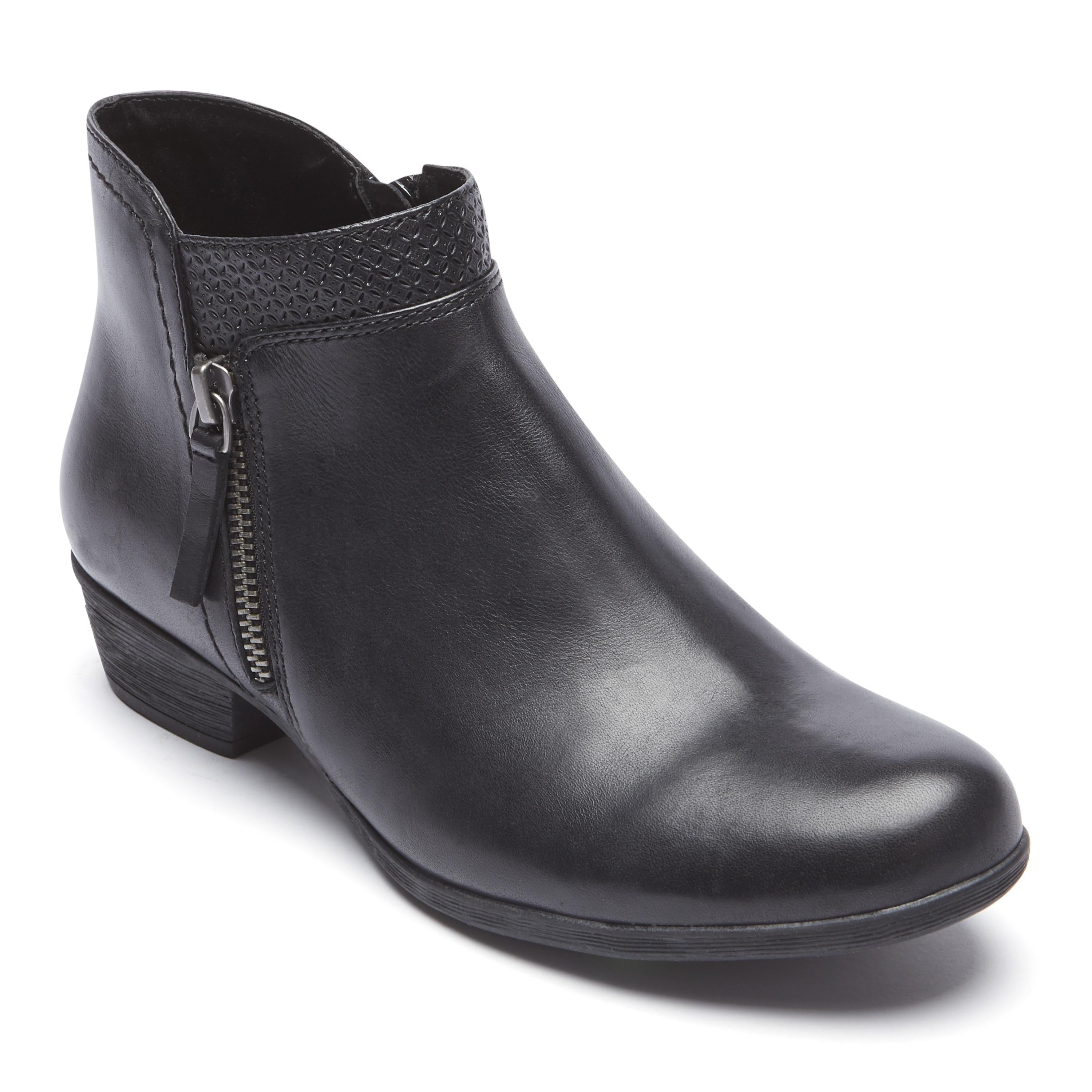Bottines Carly pour femme de Rockport, noires, taille M