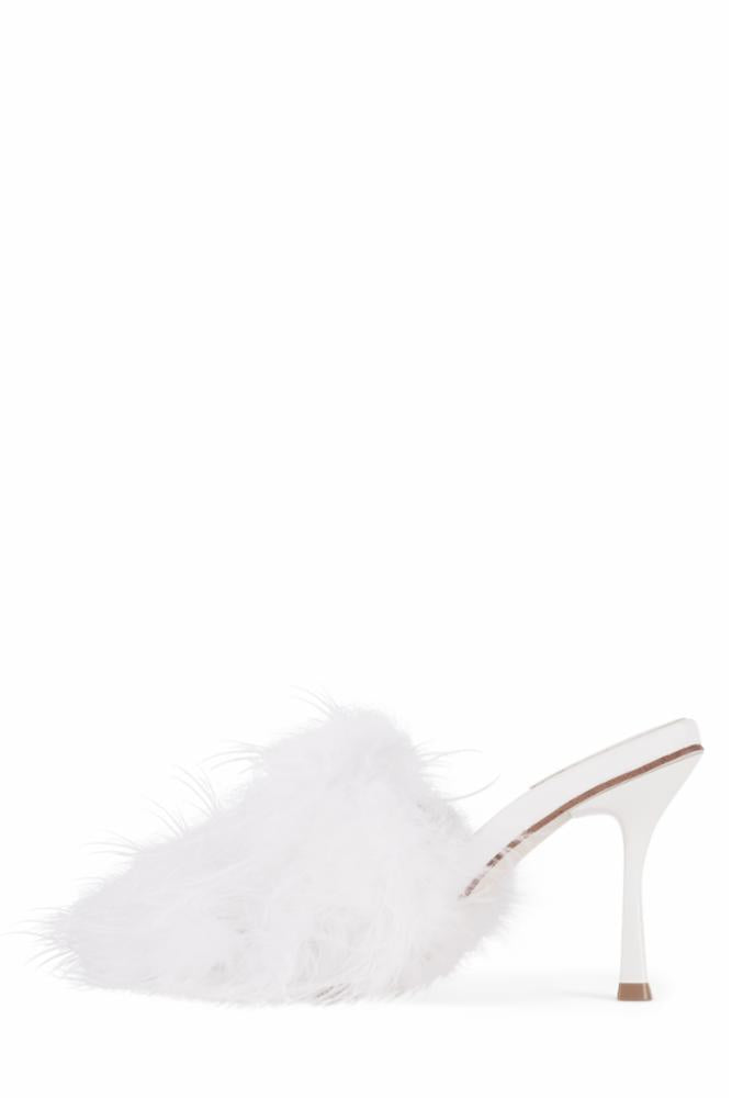 Jeffrey Campbell Chauffeur Femme Blanc M