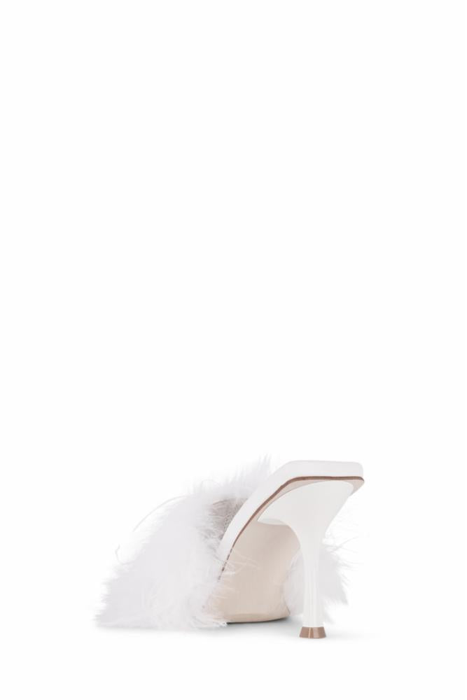Jeffrey Campbell Chauffeur Femme Blanc M