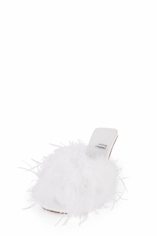 Jeffrey Campbell Chauffeur Femme Blanc M