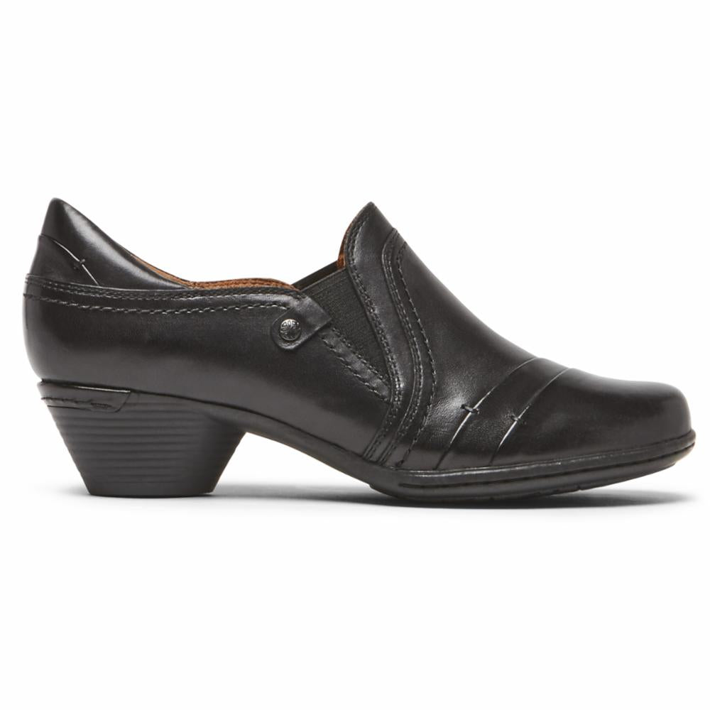 Mocassins Cobb Hill Laurel pour femmes, noirs, taille N