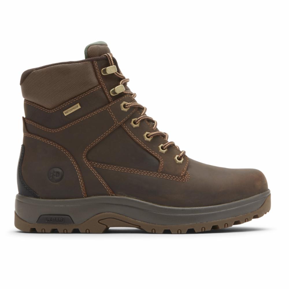 Bottes Dunham pour homme 6Inpt 8000 Works marron 4E