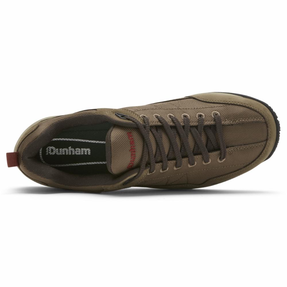 Chaussures à lacets Dunham Cloud Plus pour homme, vert Ludlow, taille 4E