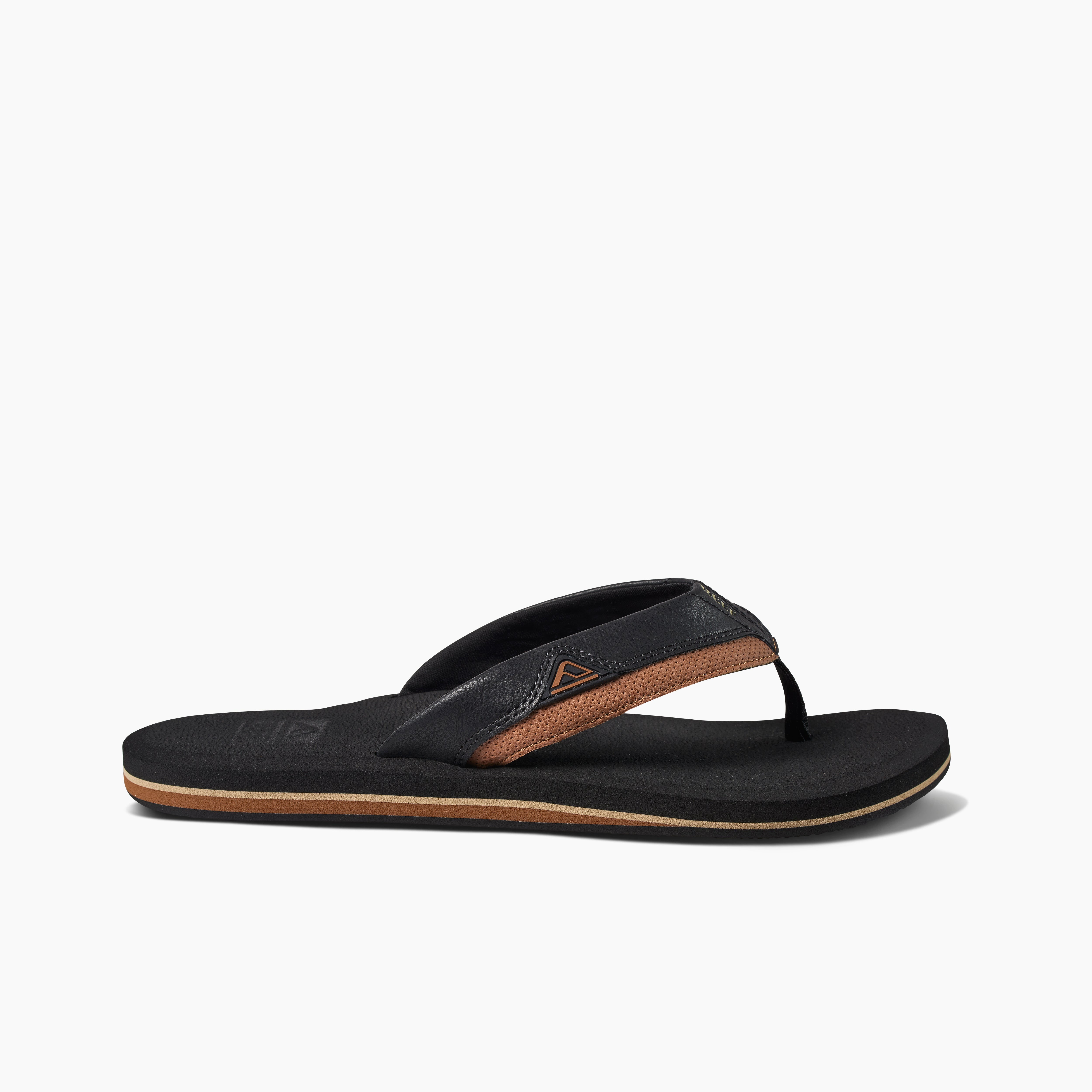 Reef Men's Cushion Dawn  In Black/Tan M