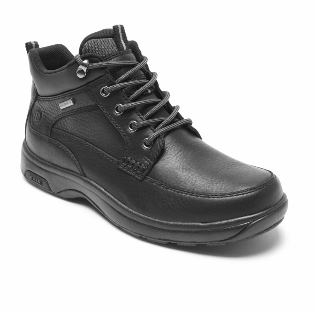 Bottes mi-hautes Dunham pour homme 8000 noires, pointure 4E