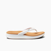 Reef Women's Cushion Cloud In White/Tan M