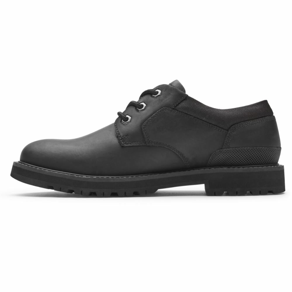 Dunham Men's Plain Toe Ox Plain Toe Byrne Black D