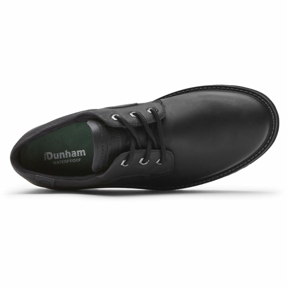 Dunham Men's Plain Toe Ox Plain Toe Byrne Black D
