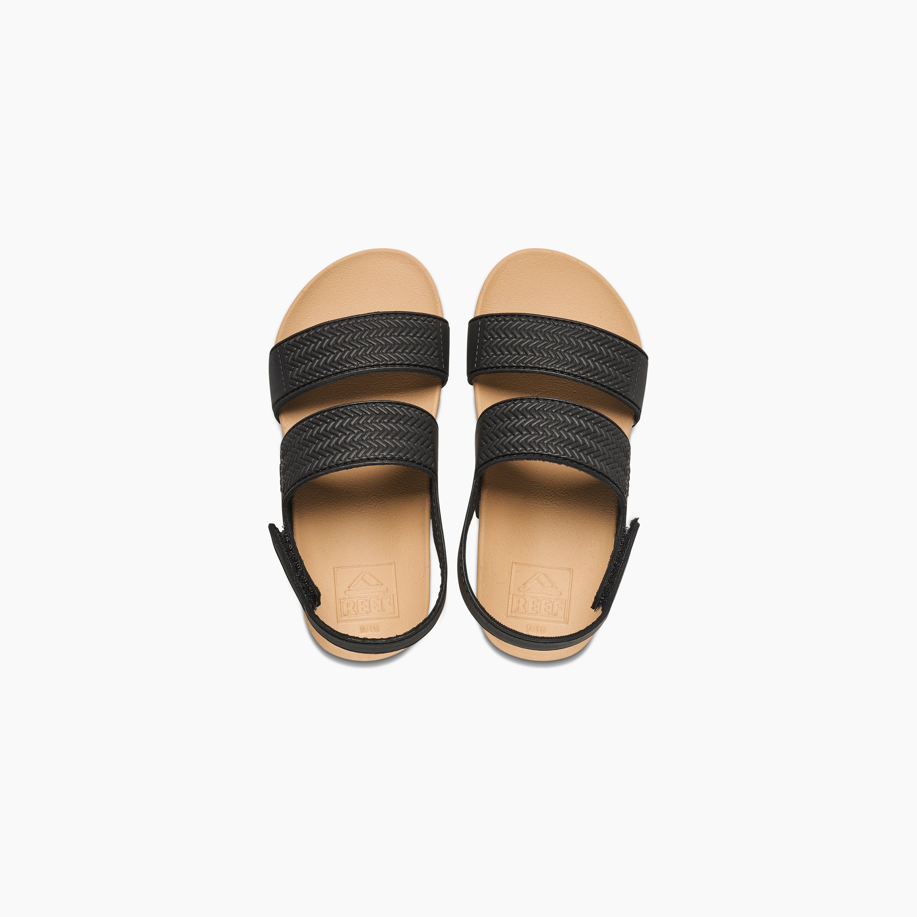 Reef Girl's' Little Water Vista In Black/Tan M