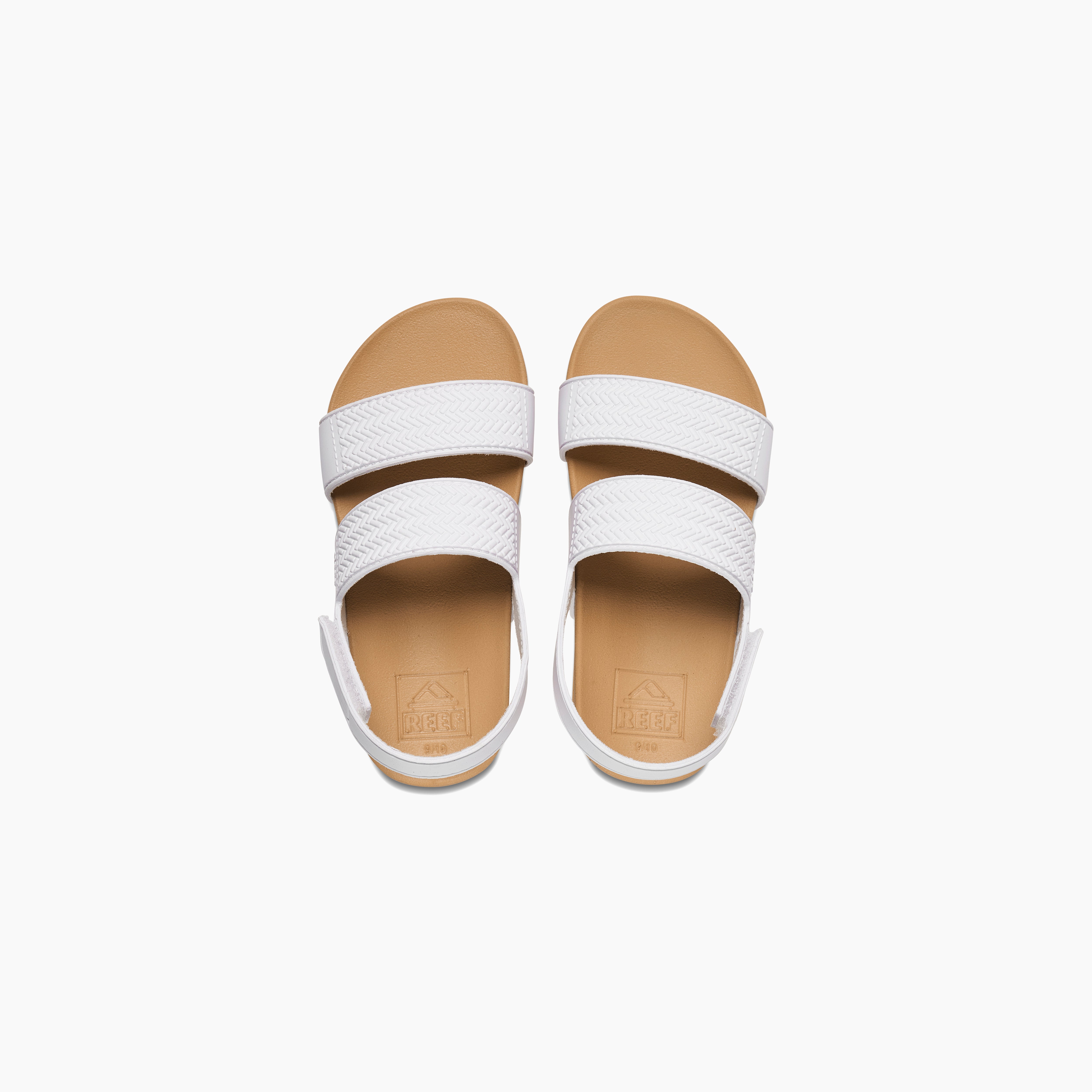 Reef Girl's' Kids Water Vista  In White/Tan M