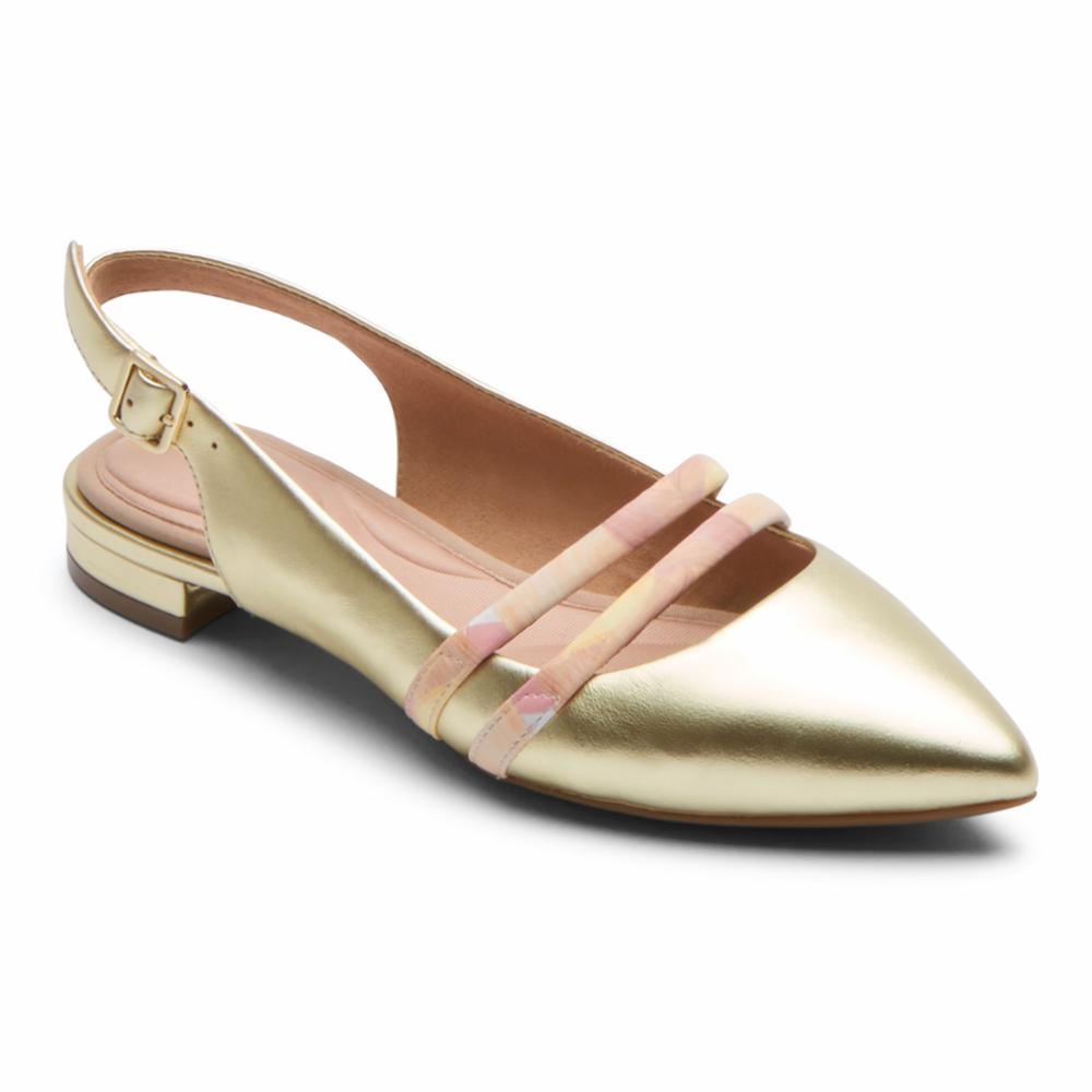 Rockport  Women's Oh Joy Adelyn Sling Oh Joy Gold M