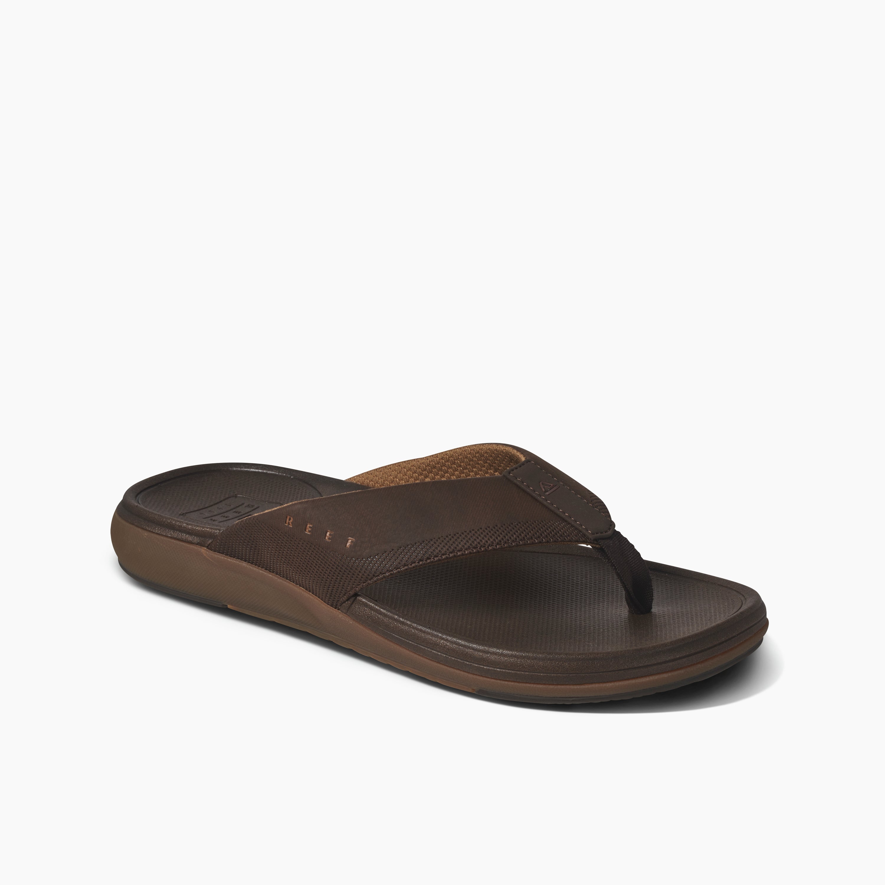 Reef Men's Cushion Norte In Dark Brown M
