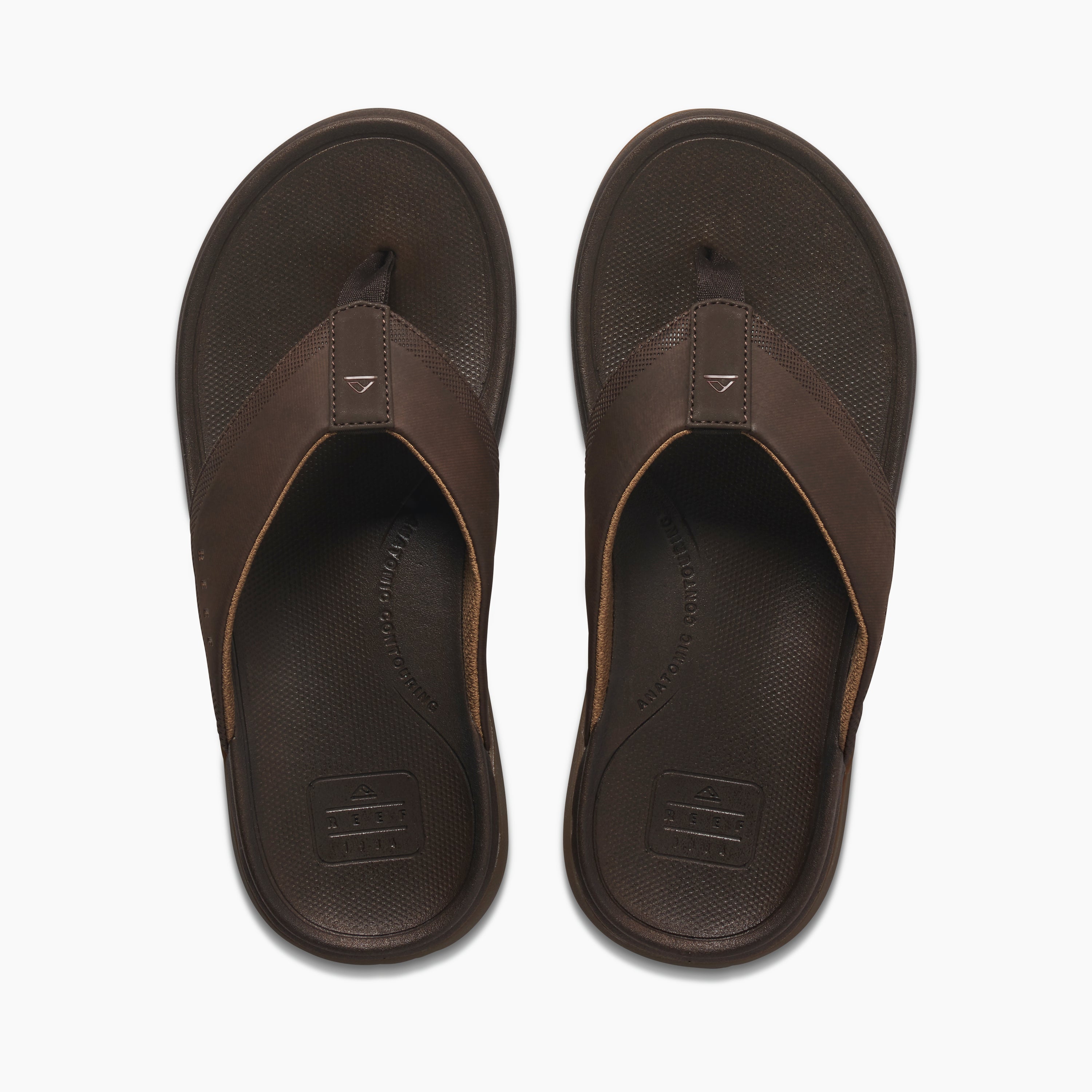 Reef Men's Cushion Norte In Dark Brown M