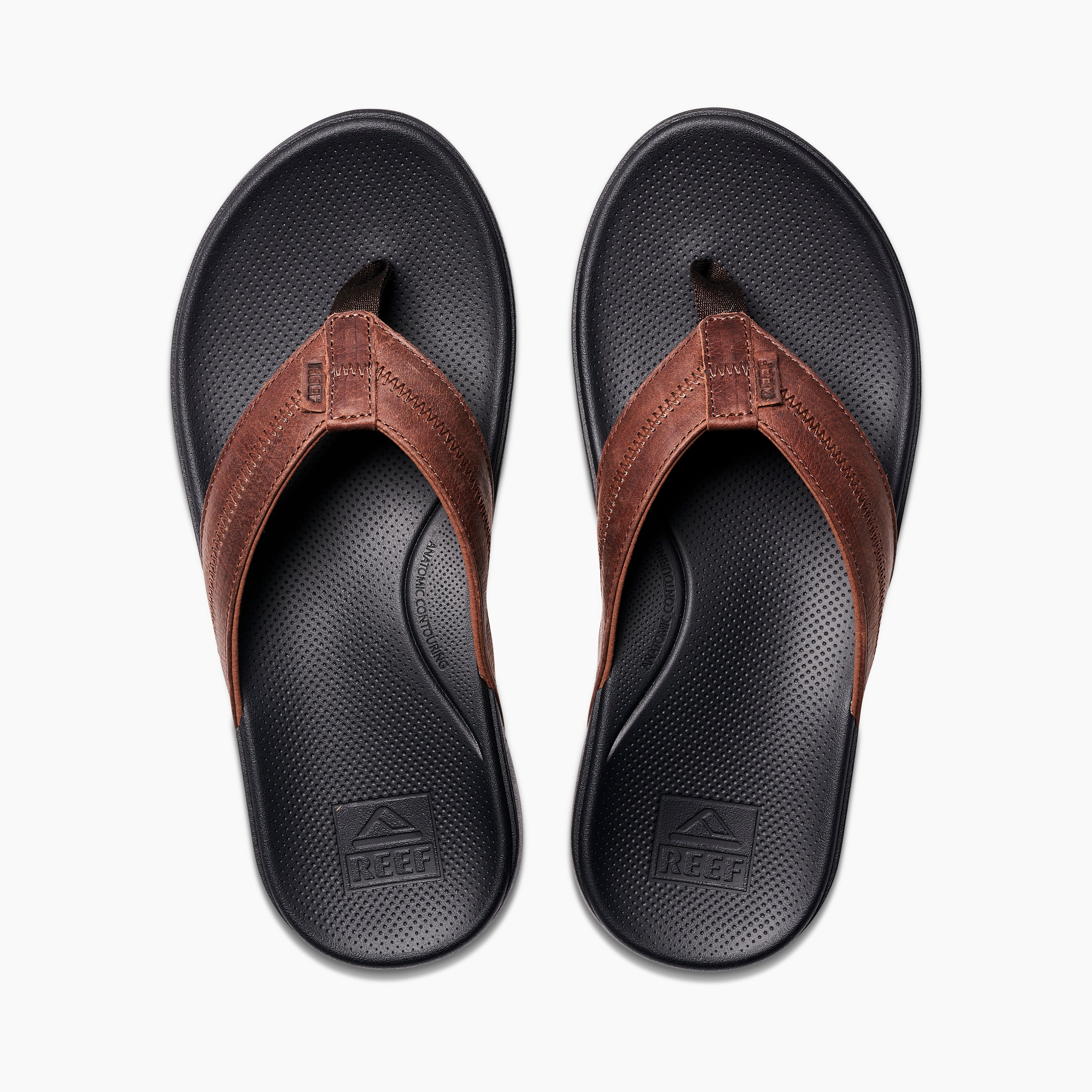 Reef Men's Cshn Phantom 2.0 Le In Brown/Black M