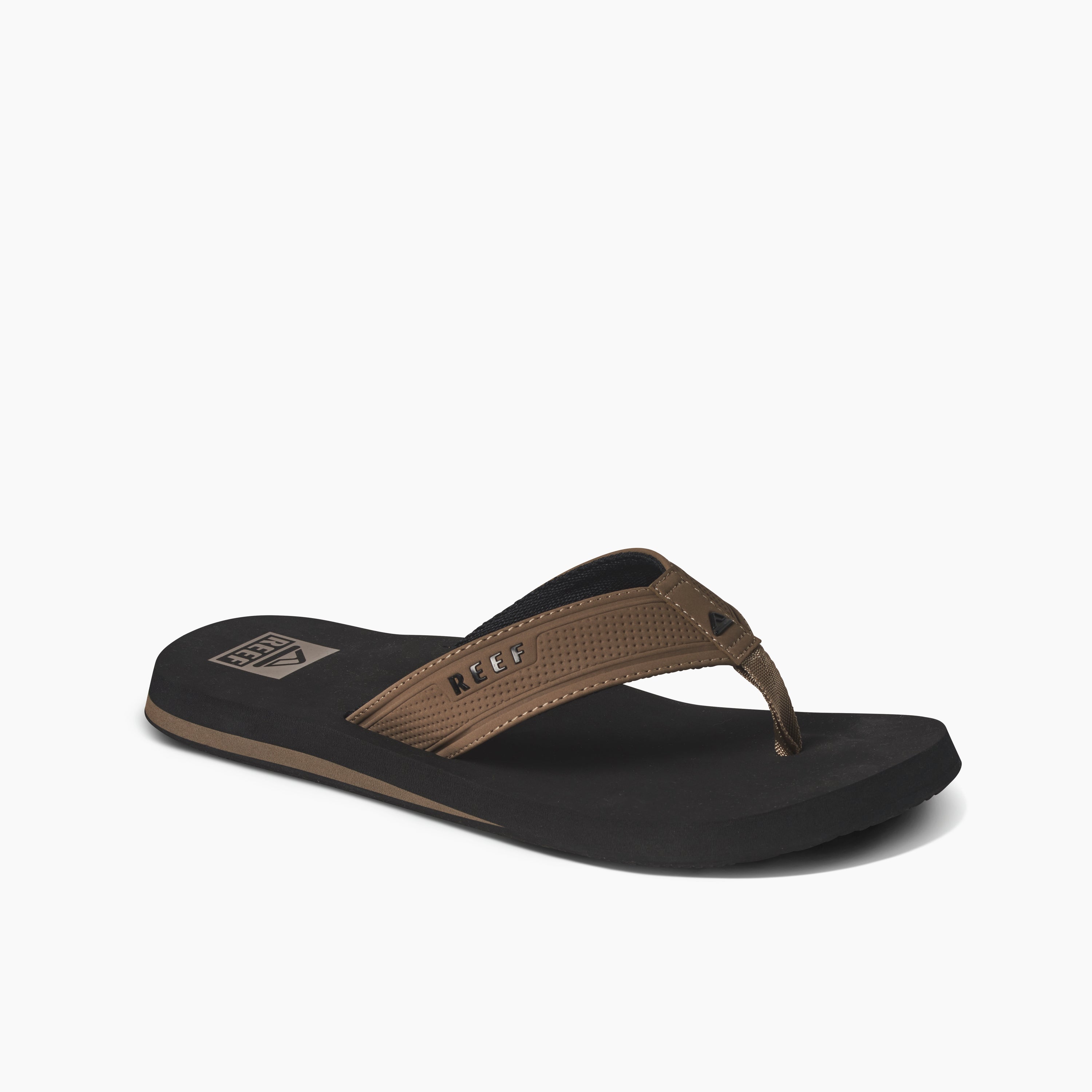 Reef Men's The Layback In Black/Tan M