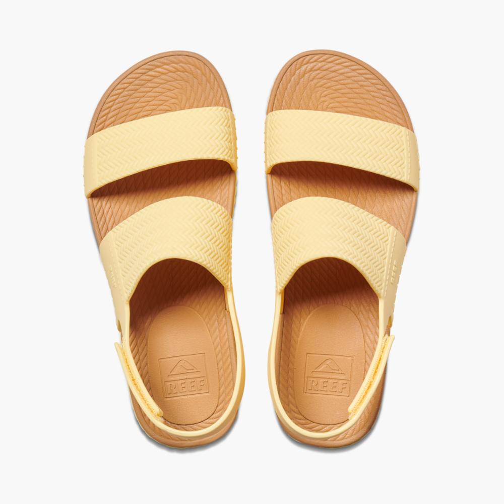 Chaussures Reef Water Vista jaunes pour femmes, taille M