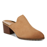 Vionic Claremont Heeled Mule in Camel