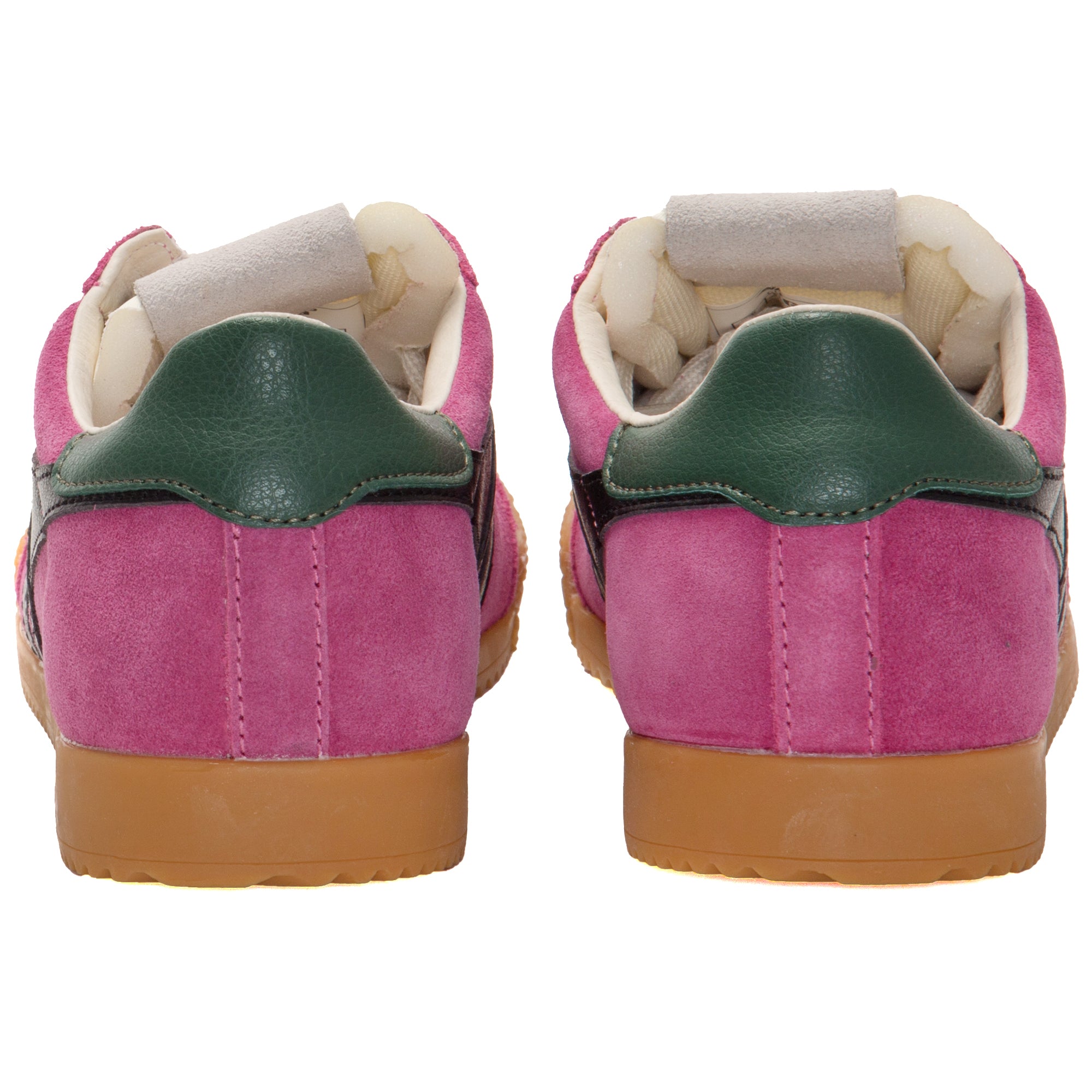 Gola Women's Elan In Fuchsia/Black/Evergreen M