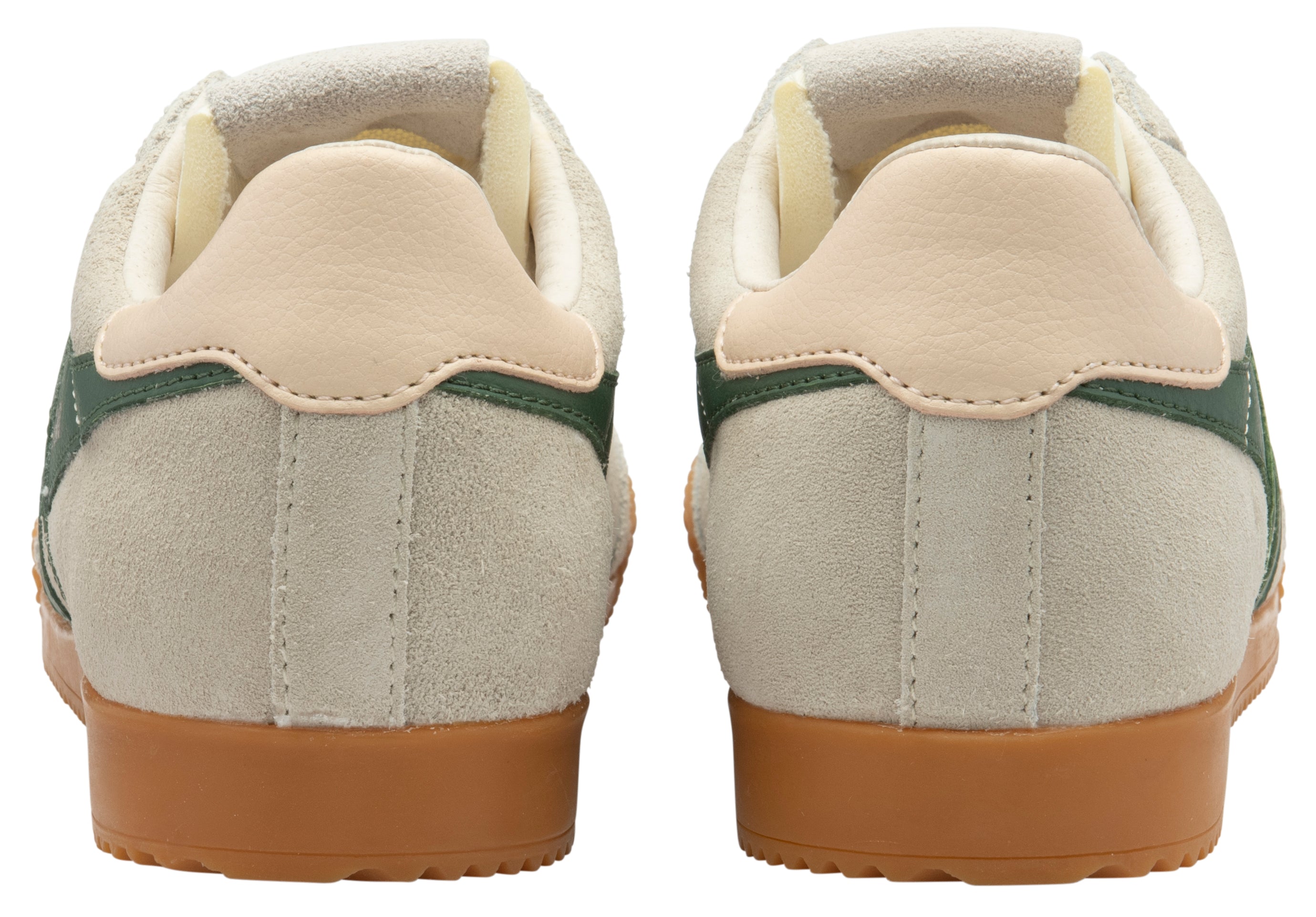 Gola Women's Elan Trainer In Wheat/Evergreen/Pearl M