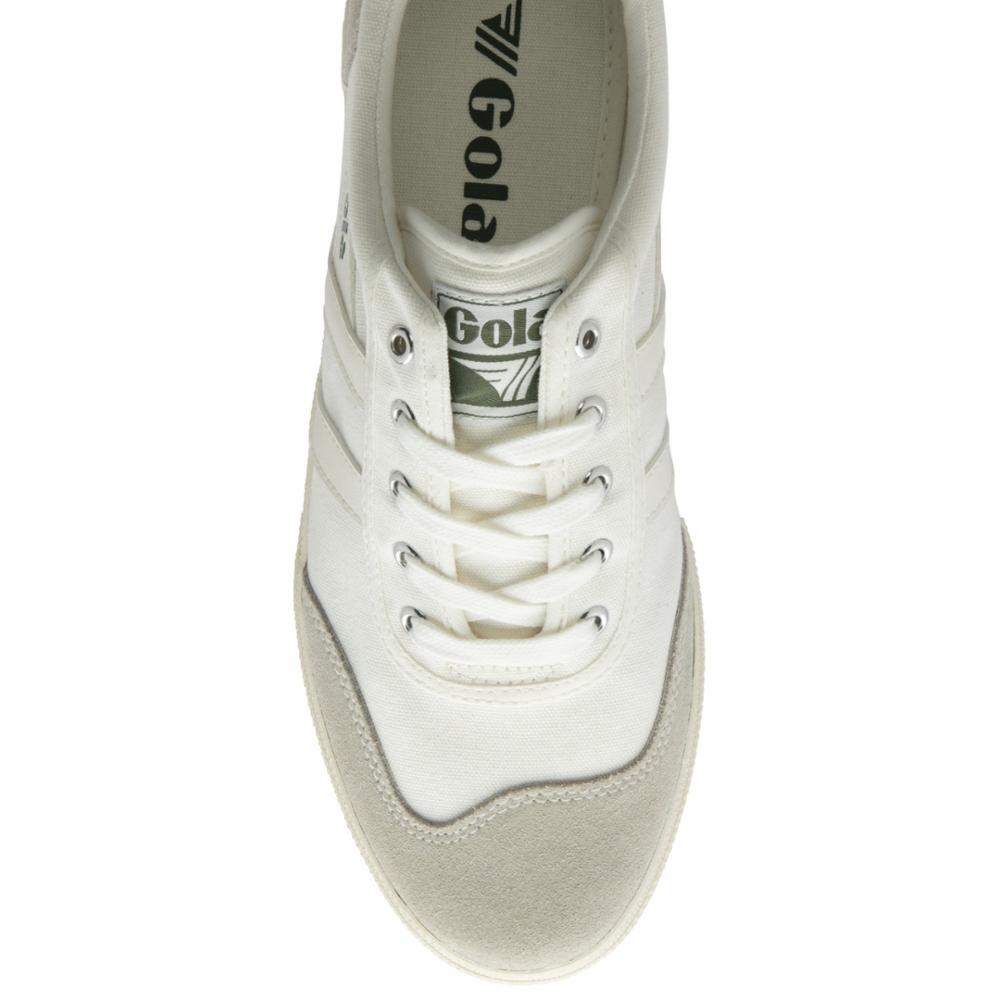 Gola  Men's Badminton Off Wht/Off Wht/Evergreen M