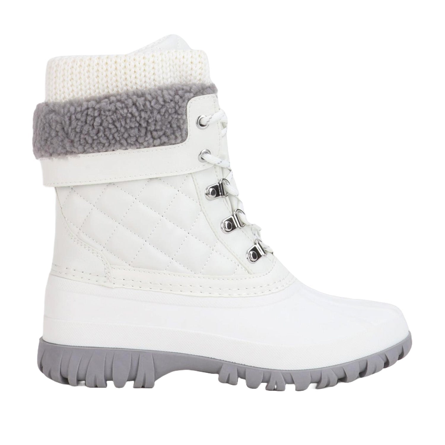 Cougar  Women's Creekquilt Storm By Cougar Footwear White M