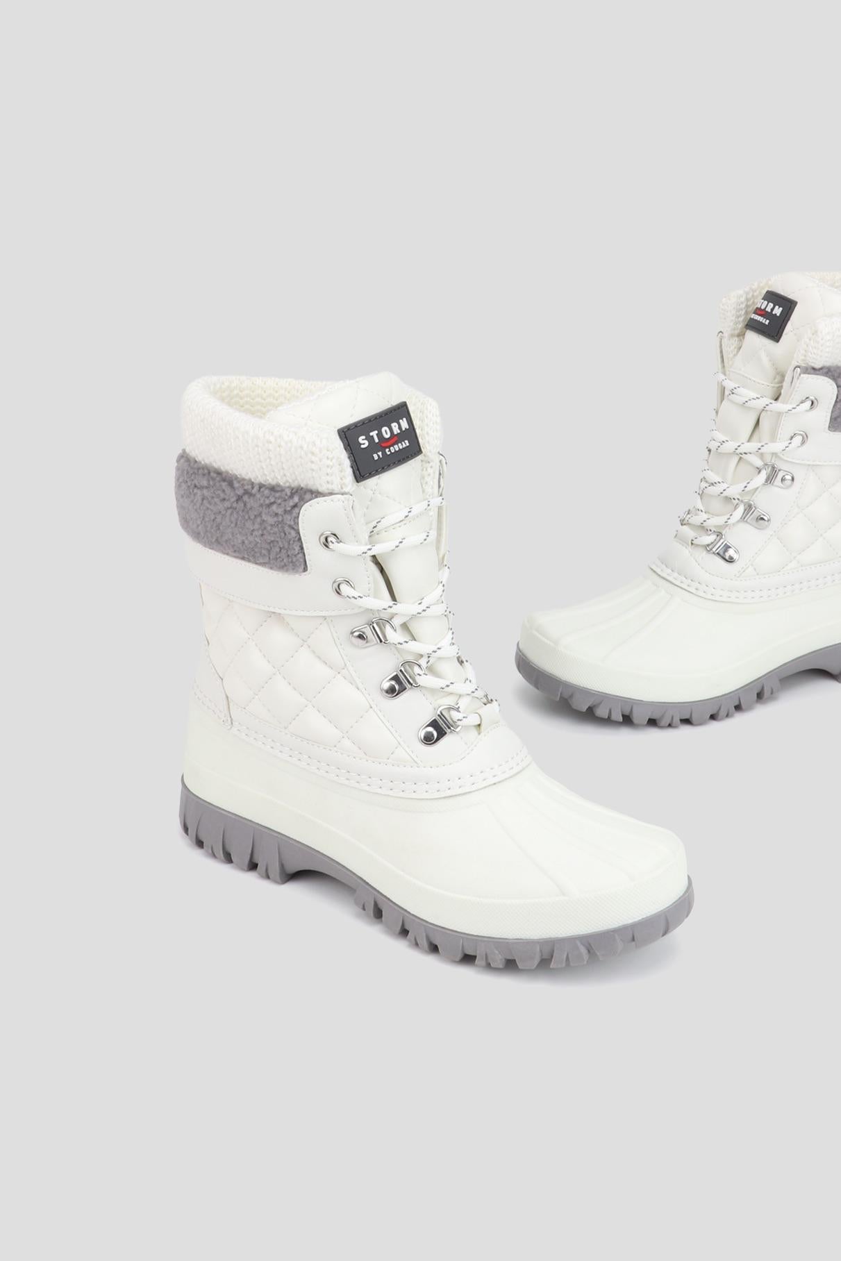 Cougar  Women's Creekquilt Storm By Cougar Footwear White M