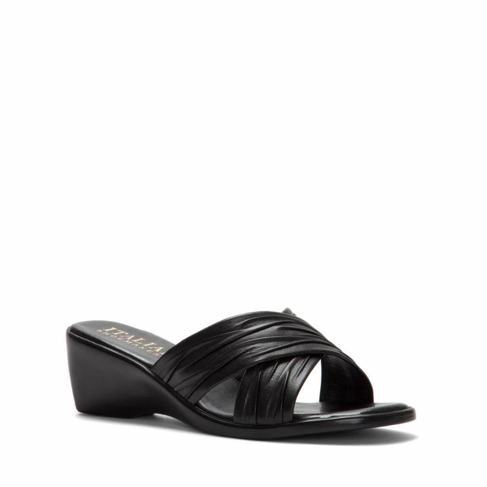 Italian Shoemakers Women's D168 Black M