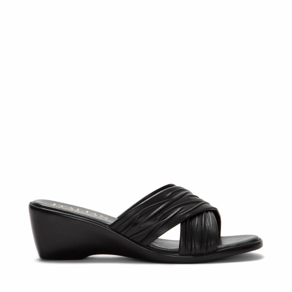 Italian Shoemakers Women's D168 Black M